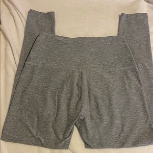 Beyond Yoga Caught in the Midi Spacedye Heather Gray Leggings